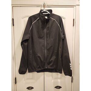 Wulibike Men XXL Rain Jacket Waterproof Hooded Raincoat Reflective Zipper Pocket